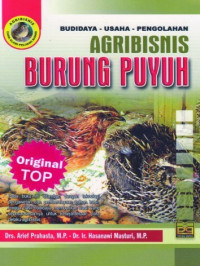 Image of BUDIDAYA USAHA PENGOLAHAN AGRIBISNIS BURUNG PUYUH